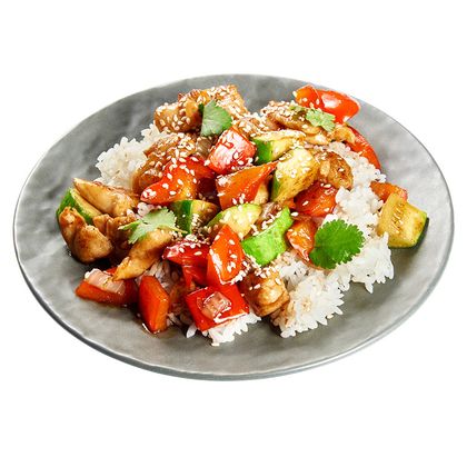 Курица Терияки с рисом