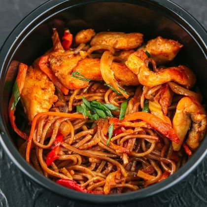 Соба "Ким Чи" с курицей