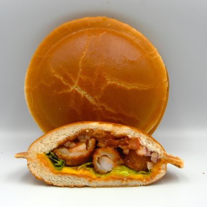 UFO бургер Креветки барбекю