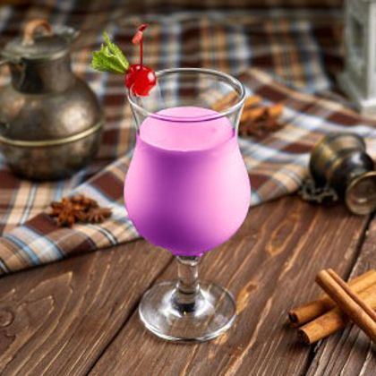 Милк-шейк черничный