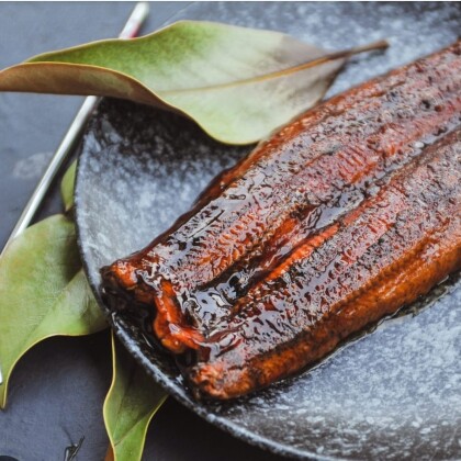 Угорь жареный в соусе унаги