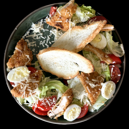 Цезарь с курицей