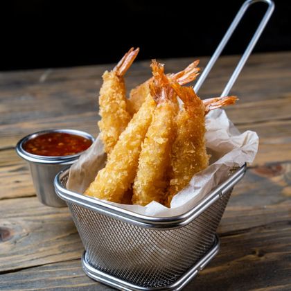 Креветки в панировке