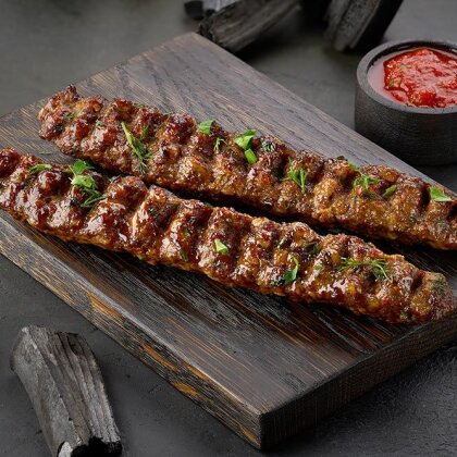 Люля- кебаб баранина  в лаваше