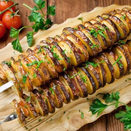 Картошка с салом