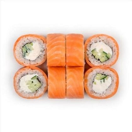 Ролл «Филадельфия роял» с огурцом