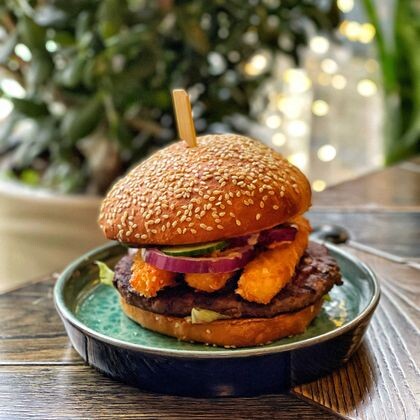 Бургер Чизи со свининой