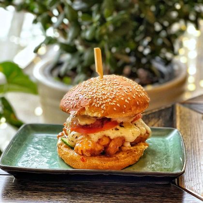 Кимчи Chicken бургер