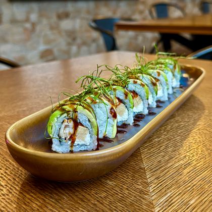 Зеленый Дракон ролл