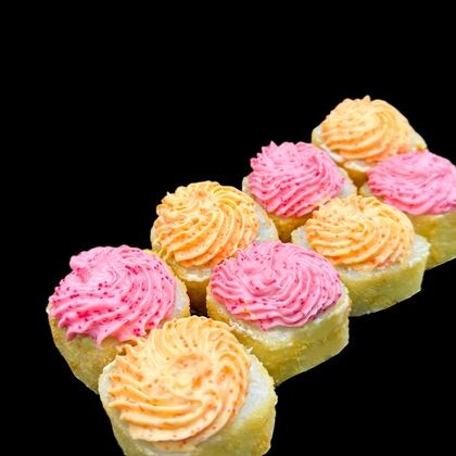 Ролл «Томато темпура» жареный