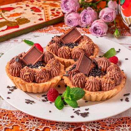 Корзинка с шоколадом