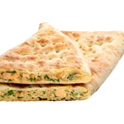 Пирог с сыром и зеленью