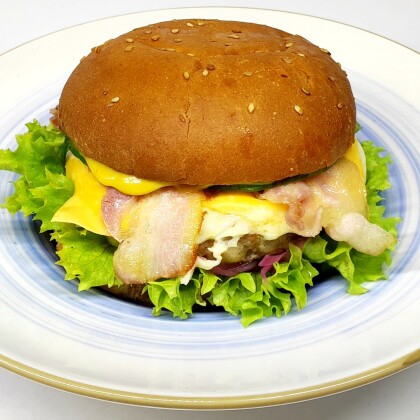 Бургер со свининой