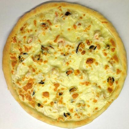 Пицца С море продуктами