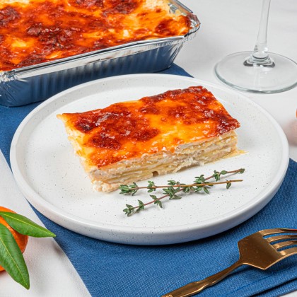 Картофель гратен в сливках