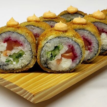 Грант Азия с лососем