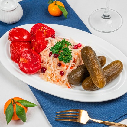 Ассорти монастырских солений