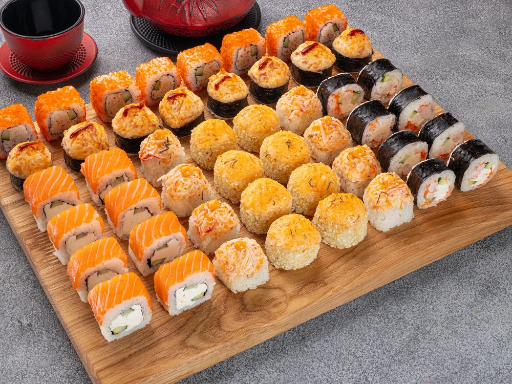 Доставка 48 кусочков в СПБ