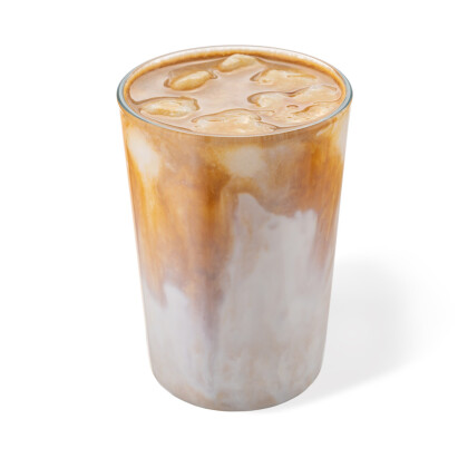 Айс латте с миндальным урбечом 0,5