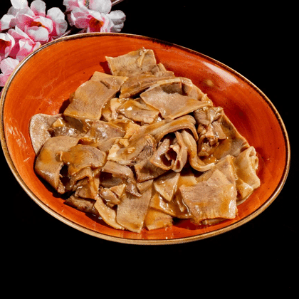 Язык говяжий в соусе