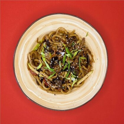 Вок с филе индейки