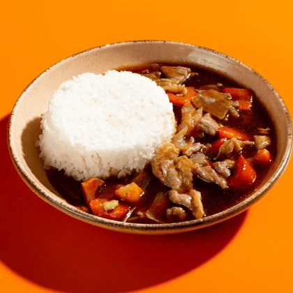 Рис с говядиной и перцем в устричном соусе