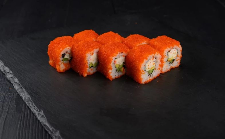 Ролл «Калифорния» с лососем