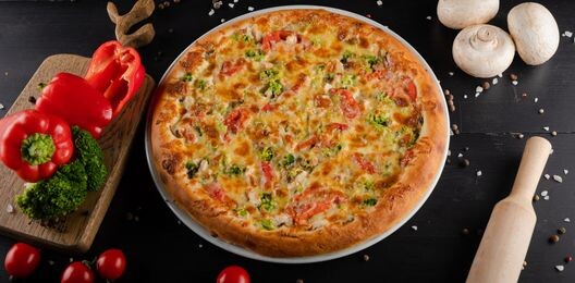 Пицца «Бьянка» по-деревенски