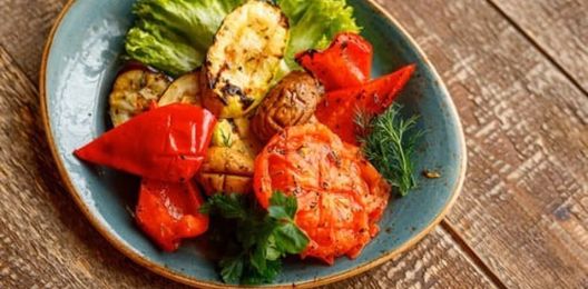 Овощи запеченные на гриле