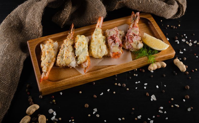 Креветки по неополитански