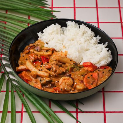 Карри с морепродуктами