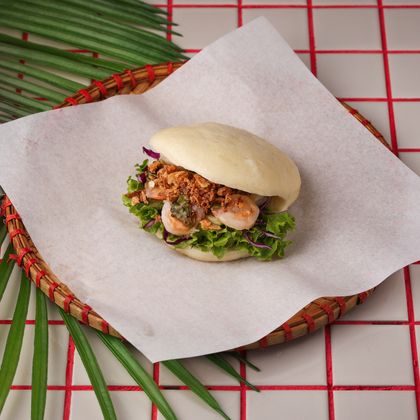 Гуа-бао с креветкой