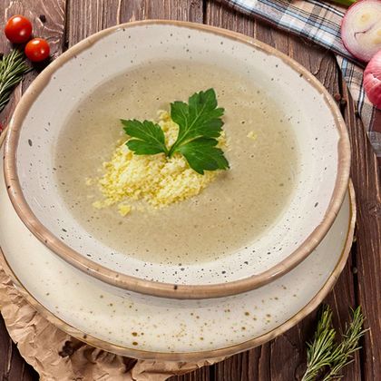 Крем-суп из шампиньонов