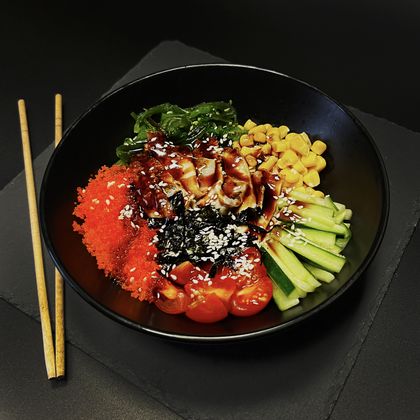 Поке с угрём