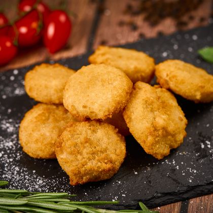 Сырные медальоны