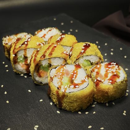 Ролл "Жареная форель" | халяль