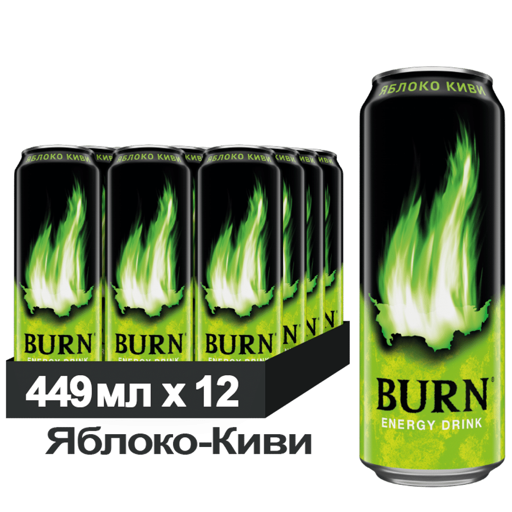 Burn Яблоко-Киви 0.449 л