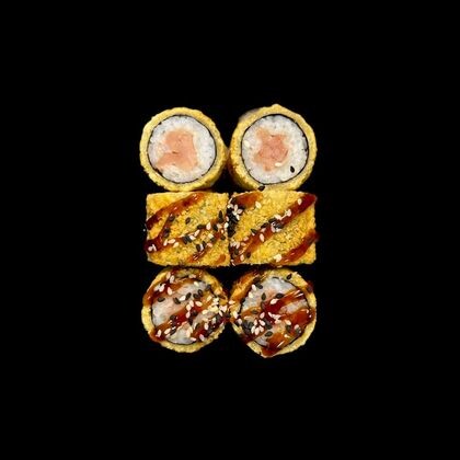 Жареные маки с тунцом