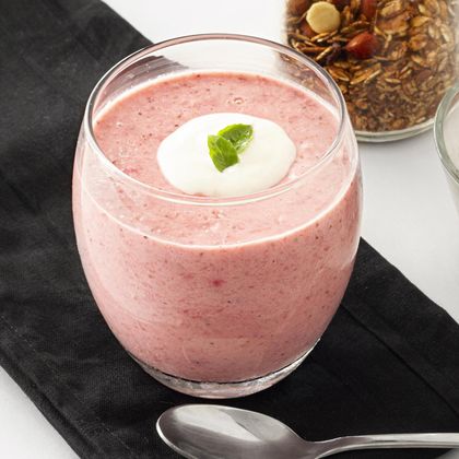 Смузи клубника-банан