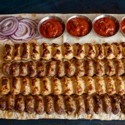 Люля-кебаб из свинины