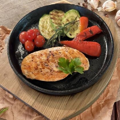 Стейк из филе цыплёнка