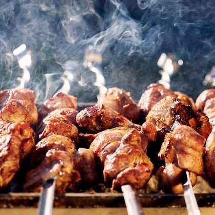 ШАШЛЫК из  куриной грудки