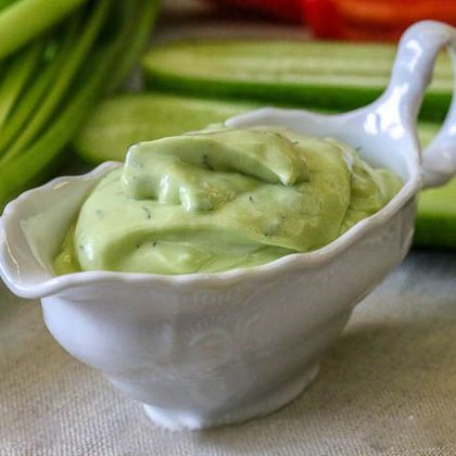 Соус из авокадо