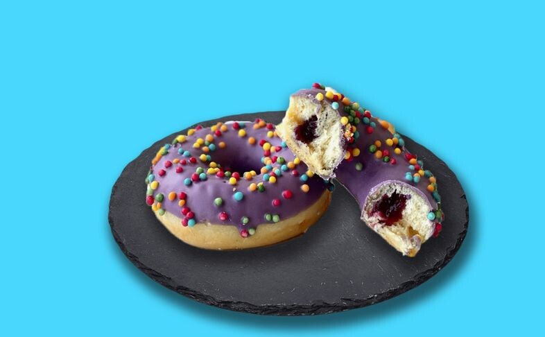 Донатс с Черничной начинкой