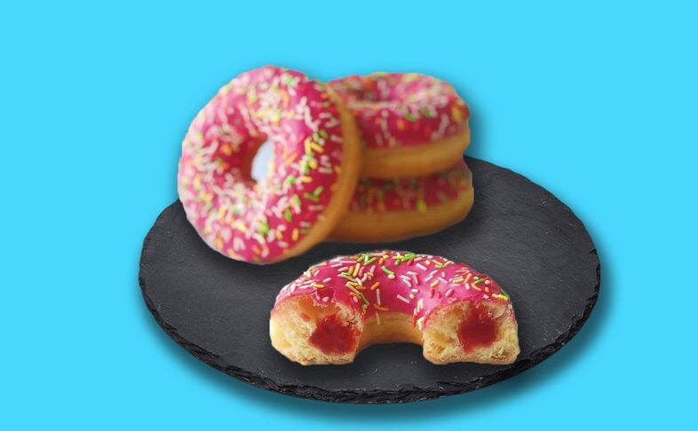 Донатс Клубничный