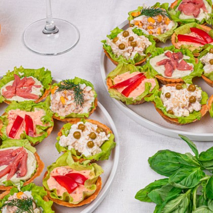 Ассорти тарталеток на 10 персон