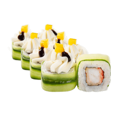 Ролл манго унаги с креветкой