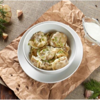 Пельмени  с курицей