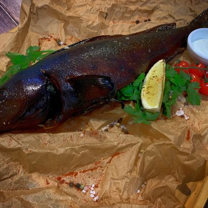 Терпуг горячего копчения большой