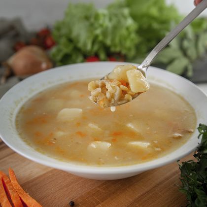 Суп гороховый